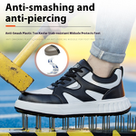 Safety Shoes Manufacturer - Anti-Static Plastic Toe Sneakers Security