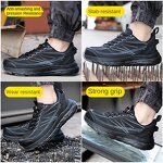 Safety Shoes Factory - Unisex Low Cut Plastic Toe Kevlarr Insulated