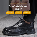 Safety Shoes Factory - Cowhide Plastic Toe 6kv Electricians Rubber