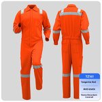Work Wear Factory - Pure Cotton Anti-static Flame Retardant Overalls