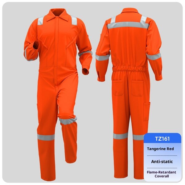 Work Wear Factory - Pure Cotton Anti-static Flame Retardant Overalls