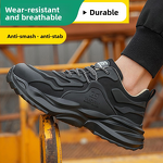 Safety Shoes Manufacturer - Men's Fly Knit TPU Kevlarr EVA Steel Toe