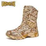 Hiking Boots Supplier - High Top Men's Tactical Rubber Sole Combatt