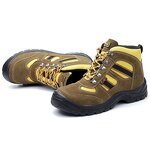 Safety Shoes Supplier - Genuine Leather PU Outsole Safety Shoes
