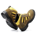 Safety Shoes Supplier - Genuine Leather PU Outsole Safety Shoes