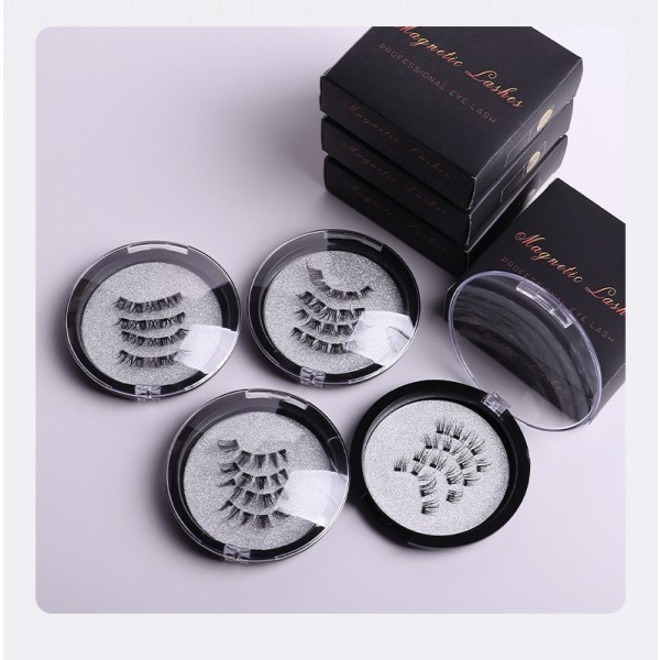 磁性睫毛工厂-代工手工3D貂毛可重复使用睫毛