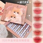 润唇膏套装工厂-代工4支持久亮泽唇部护理