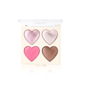 Face Palette Manufacturer - Bulk 4-in-1 Highlighter Blush Contour Set
