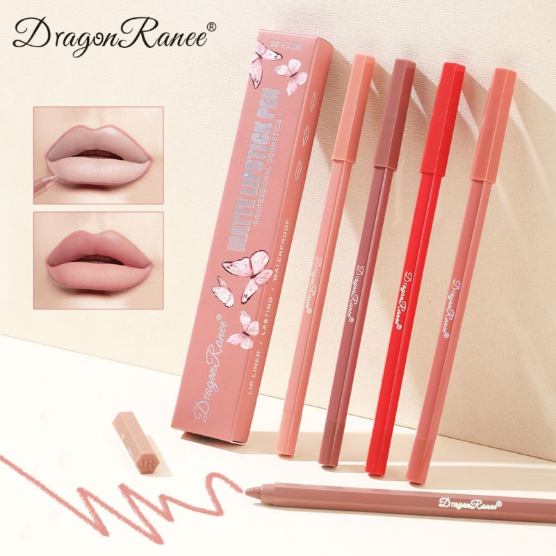 Lip Liner Pencil Supplier - Bulk 12 Color Velvet Matte Lip Liner Set