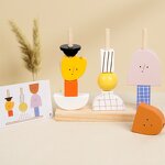 Educational Toys Factory - OEM Geometric Column Building Blocks