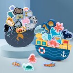 Educational Toys Factory - OEM Animal Balance Stacking