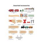 Wooden Puzzle Factory - OEM Railway Construction Toy