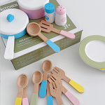 Wooden Toys Factory - OEM Scandinavian Tableware Set