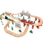 Wooden Puzzle Factory - OEM Railway Construction Toy