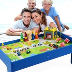 Train Table Factory - OEM 88Pcs Railway Table Games