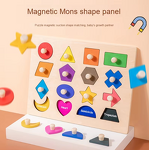 Montessori Toys Factory - OEM Hand Scratching Geometry Board