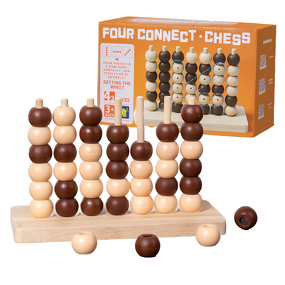Wooden Chess Factory - OEM 3d Four-in-a-row Tabletop