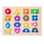 Montessori Toys Factory - OEM Hand Scratching Geometry Board