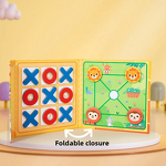 Wooden Games Factory - OEM Tic-Tac-Toe Animal Maze