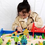 Train Table Factory - OEM 88Pcs Railway Table Games