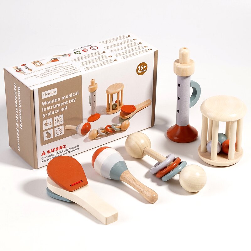 Montessori Toys Factory - OEM Wooden Musical Set for Toddlers