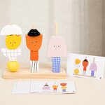 Montessori Toys Factory - OEM Large Particle Stacking Columns