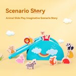 Children's Toys Factory - OEM 2 in 1 Animal Rope Beads