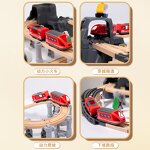 Wooden Train Set Factory - OEM 85 Pcs Large Game