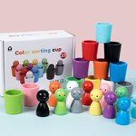 Educational Toys Factory - OEM Twelve Person Color Sorting Cup