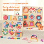 Wooden Puzzle Factory - OEM Shape Cognition Matching Board