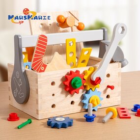 Wooden Playhouse Factory - OEM Toolbox Set Simulation