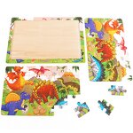 Wooden Puzzle Factory - OEM 30-Piece Dinosaur for Kids