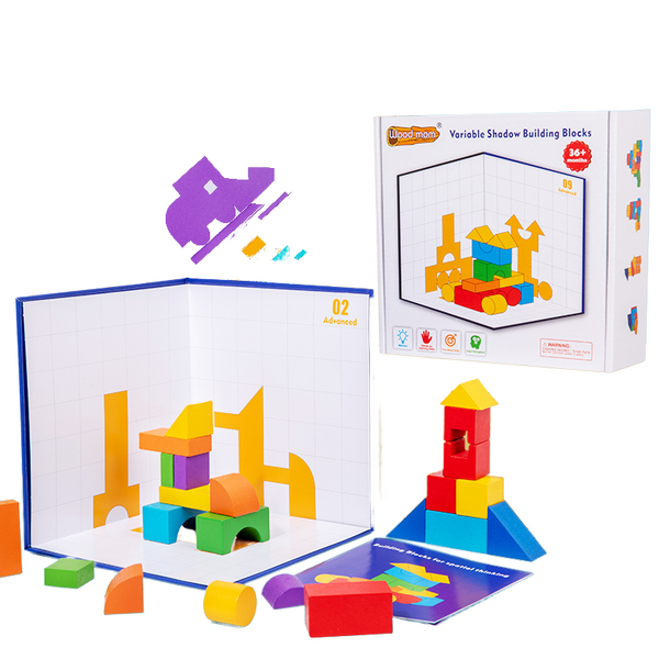 Montessori Toys Factory - OEM Wooden Shape Blocks Gift