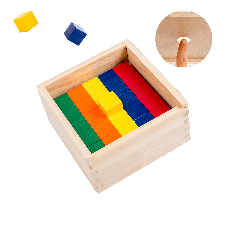Wooden Blocks Factory - OEM Color Matching 50 Pieces