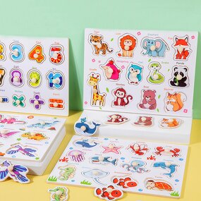 Montessori Toys Factory - OEM Number Puzzle Board