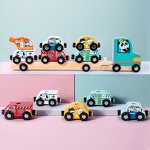 Wooden Toys Factory - OEM Car Animal Color Matching Game