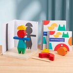 Wooden Toys Factory - OEM Early Learning 3D Space Block