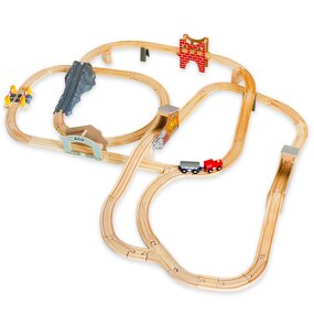 Montessori Toys Factory - OEM Expandable Wooden Train