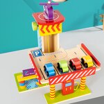 Wooden Toys Factory - OEM Car Garages Parking Lot Game