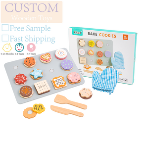 Wooden Toys Factory - OEM Baking Cookies Macaron Set