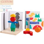 Wooden Toys Factory - OEM Early Learning 3D Space Block