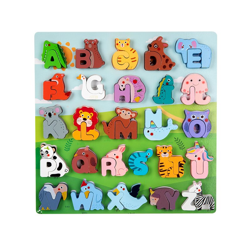 Educational Toys Factory - OEM English Alphabet Puzzle
