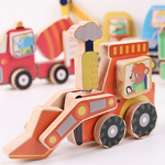 Educational Toys Factory - OEM Button DIY Construction Vehicle