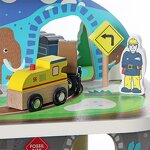 Wooden Train Set Factory - OEM Multi-Layered Mineral Scene