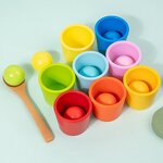 Montessori Toys Factory - OEM Ball and Cup Sorting Game