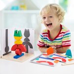 Wooden Toys Factory - OEM Early Learning 3D Space Block