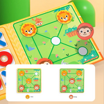 Wooden Games Factory - OEM Tic-Tac-Toe Animal Maze
