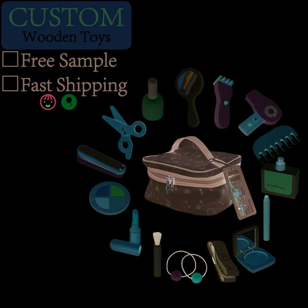 Role Play Toys Factory - OEM Wooden Make-up Dress up