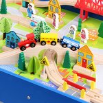 Train Table Factory - OEM 88Pcs Railway Table Games