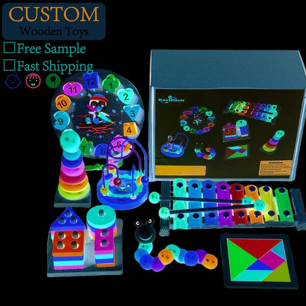 Montessori Toys Factory - OEM Wooden Baby Music Knock Toy